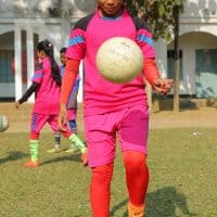 Moyana mit Ball (c) Jabed Patwary
